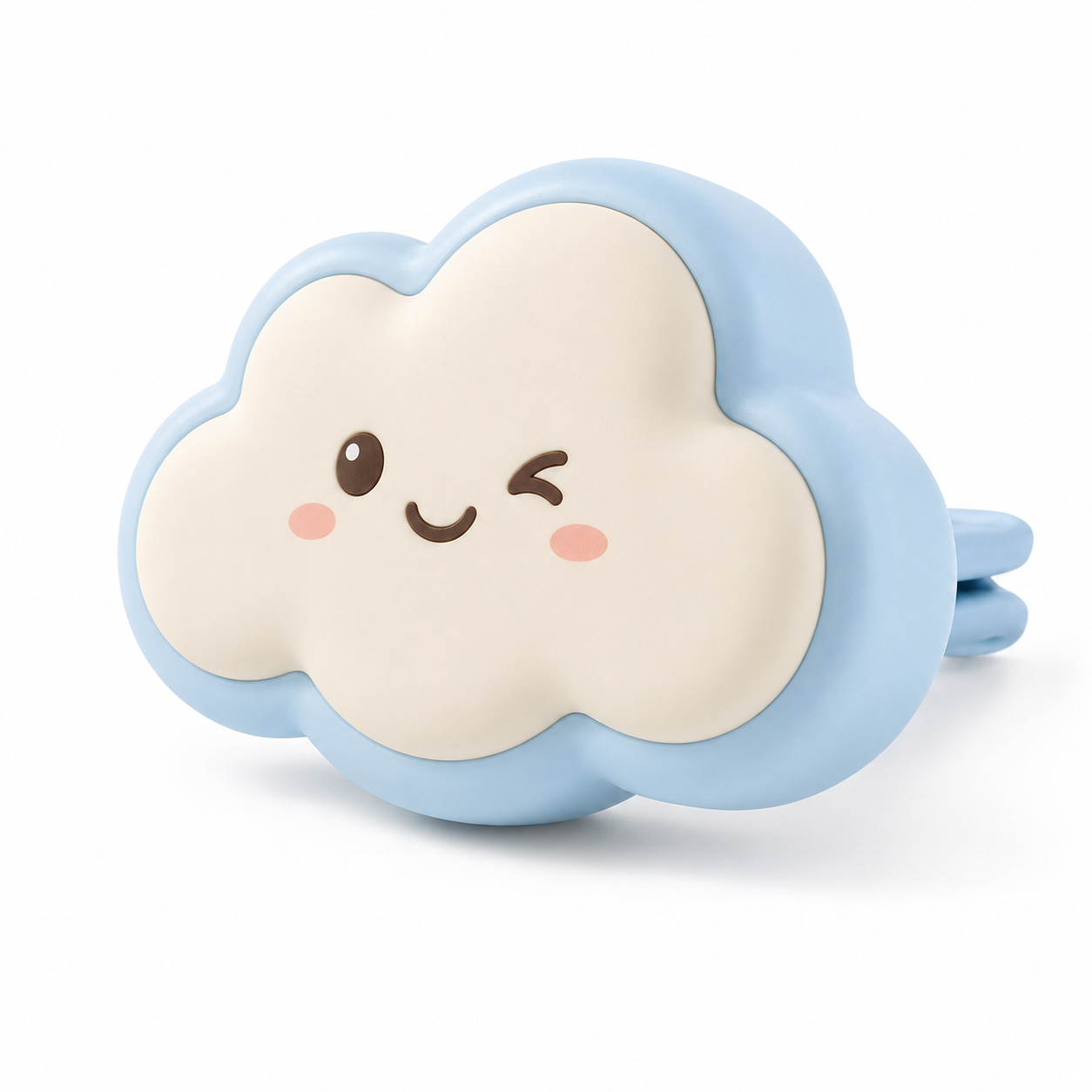 TacnnVzm™ Cute Cloud Car Air Freshener Vent Clip, Scent-Boosting Auto Fragrance Diffuser, Soft Silicone Car Vent Decor, Long-Lasting Car Freshener Clip for Women, Men, Daily Commute, Road Trips & Car Interior Accessories