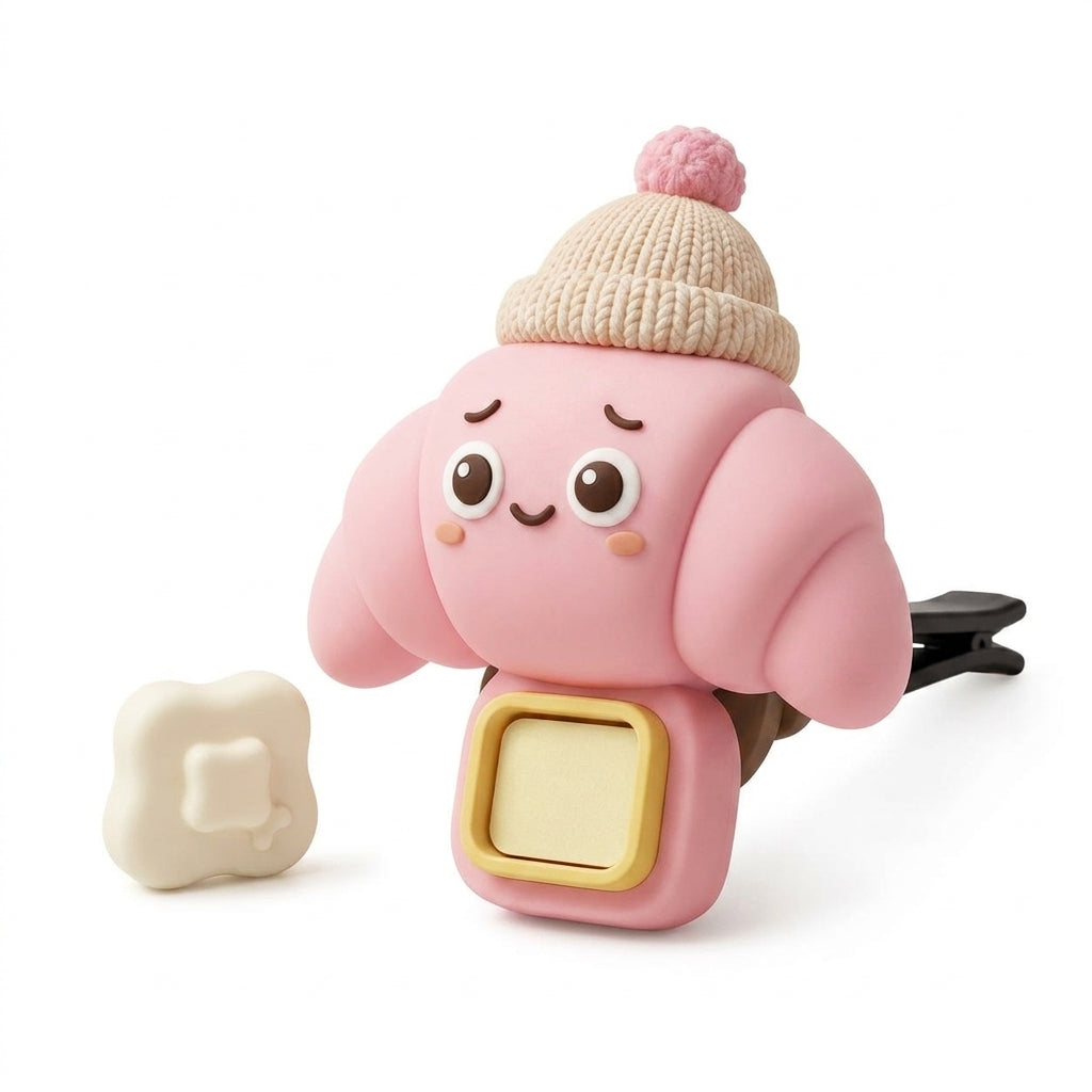 TacnnVzm™ Cute Dog Car Vent Clip Air Freshener, Easy Vent Clip Aroma Diffuser for Car, Compact Dashboard Decoration, Safe Refreshing Scent Clip for Auto Interior, Car Fragrance Accessory for Daily Driving